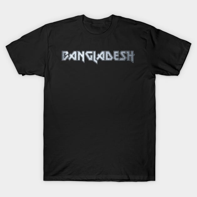 Heavy metal Bangladesh T-Shirt by KubikoBakhar